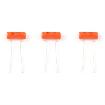 ALLPARTS 【お取り寄せ商品】 MFD ORANGE DROP CAPACITORS (QTY 3)/EP-4383-000