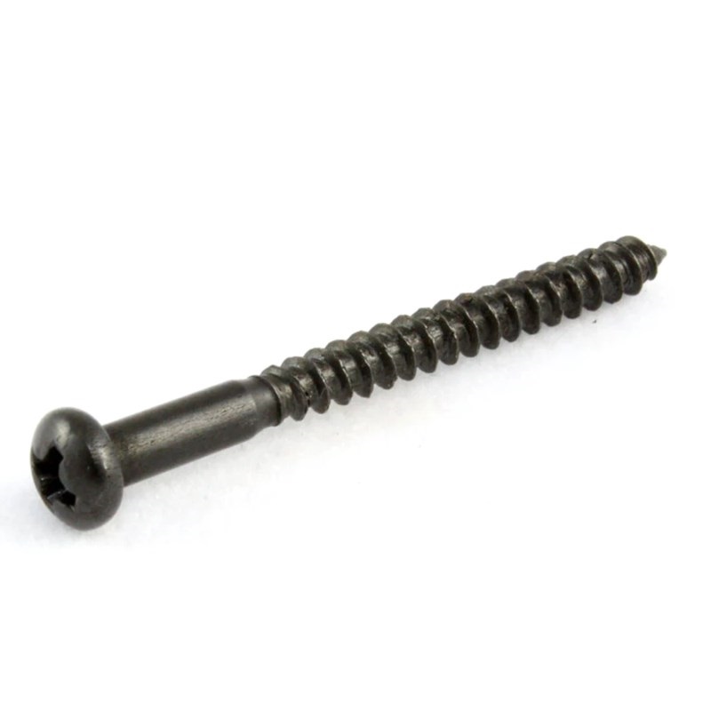 ALLPARTS 【お取り寄せ商品】 PACK OF 8 BLACK BASS PICKUP SCREWS/GS-0011-003
