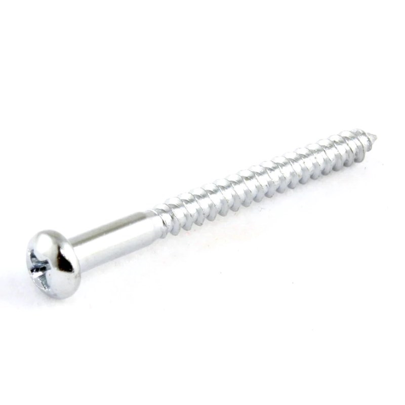 ALLPARTS 【お取り寄せ商品】 PACK OF 8 CHROME BASS PICKUP SCREWS/GS-0011-010