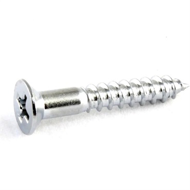 PACK OF 5 CHROME BRIDGE MOUNTING SCREWS/GS-0063-010【お取り寄せ商品】