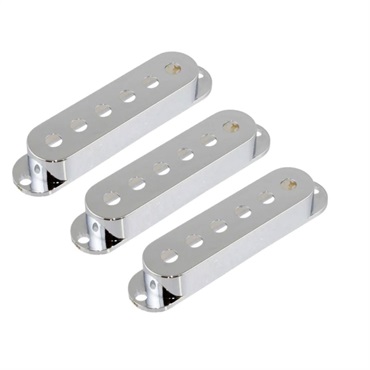 ALLPARTS Plastic Pickup Covers for Stratocaster (Chrome) (3個セット) [PC-0406-010]
