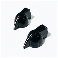 SET OF 2 BLACK POINTER KNOBS/PK-0173-023【お取り寄せ商品】