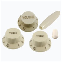 PARCHMENT KNOB SET FOR STRATOCASTER/PK-0178-050【お取り寄せ商品】