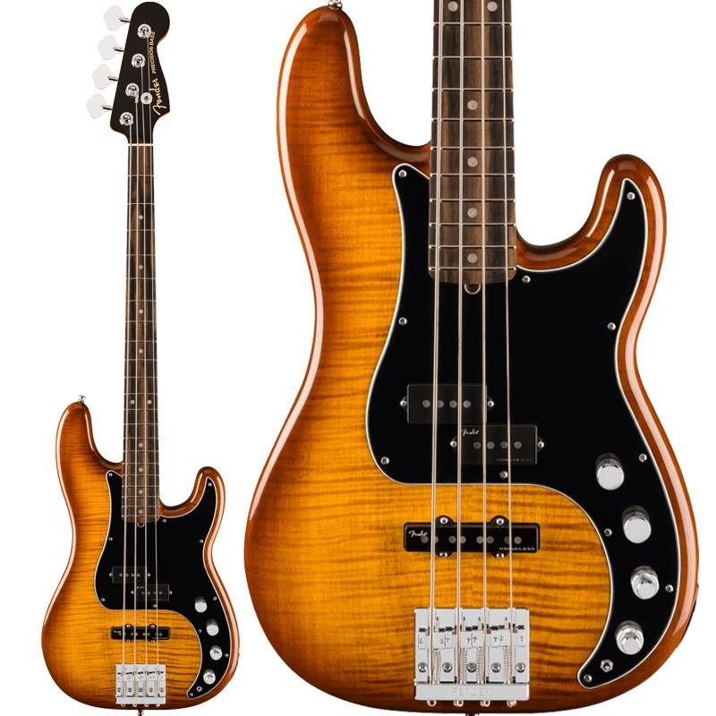 Limited Edition American Ultra Precision Bass (Tiger Eye/Ebony) 【イケベ独占販売限定モデル】の商品画像