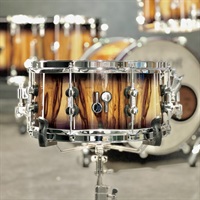 SQ2 System Snare Drum - Beech 13×6.5 - Purple Burst Finish with African Marble  【特注品】
