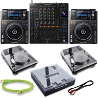 XDJ-1000MK2 + DJM-A9 クラブスタイル8点SET 【本体保護カバー & 高品質USBケーブル付属】【※保護カバーのみ後日の出荷となります】