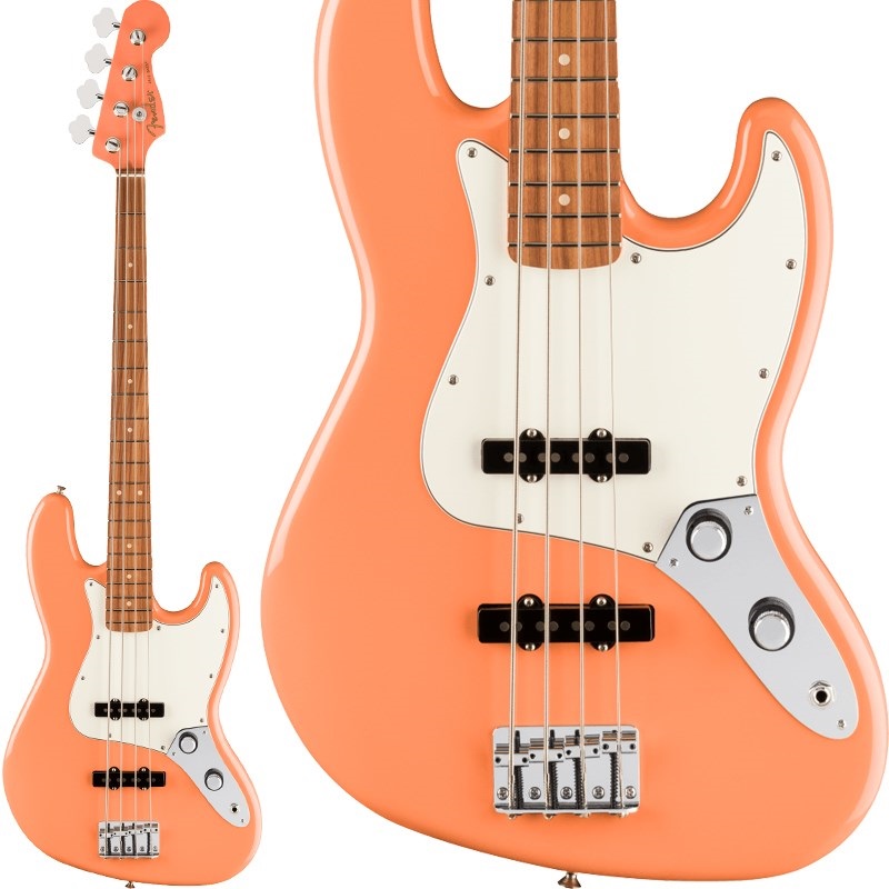 Fender MEX Limited Edition Player Jazz Bass (Pacific Peach/Pau 