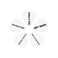 Get Back Guitar Picks [1CWH4-10B8/Med]