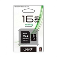 HIDISC HDMCSDH16GCL SDｶｰﾄﾞ16GB