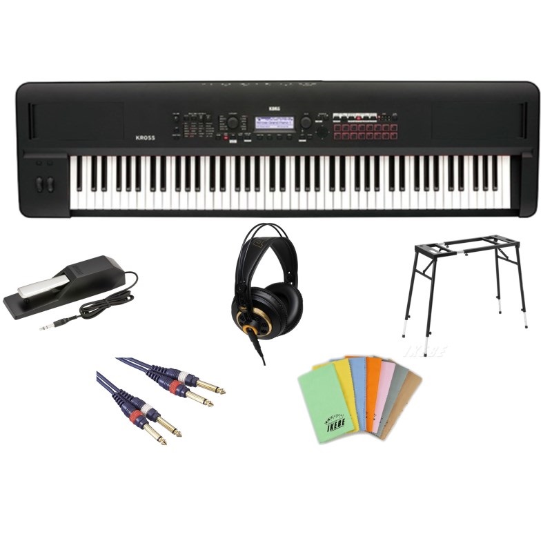 KORG KROSS2-88MB スタンダードセット 【AKGヘッドホン付】※配送事項要 