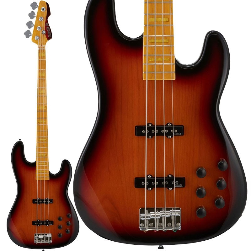 MB GV 4 GLOXY VAL 3-TONE SUNBURST CR MP [MAK-B/GV4/C-M #3S]の商品画像