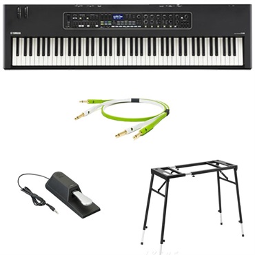 YAMAHA ヤマハ CK88 鍵盤堂プレミアム・セットC オヤイデケーブル付 88鍵盤 ステージキーボード ※配送事項要ご確認 【kbdset】