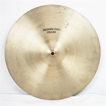 【Vintage】70s A Zildjian Medium Thin Crash 16 [1064g］