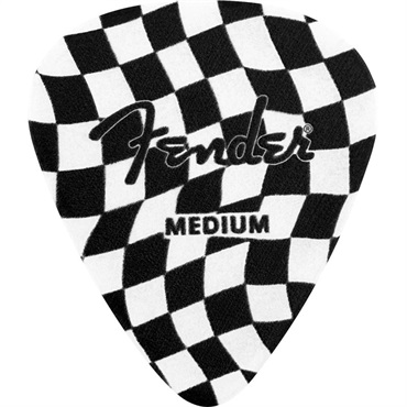 Fender USA 351 CELLULOID PICKS CHECKERBOARD (8) (#1980351088)