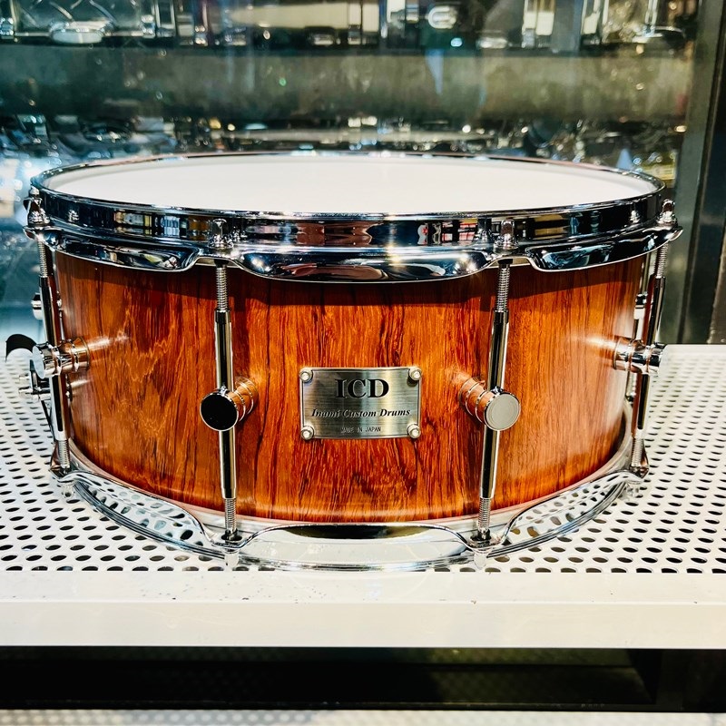 ICD Bubinga Stave Snare Drum 14×6 【MADE IN JAPAN】