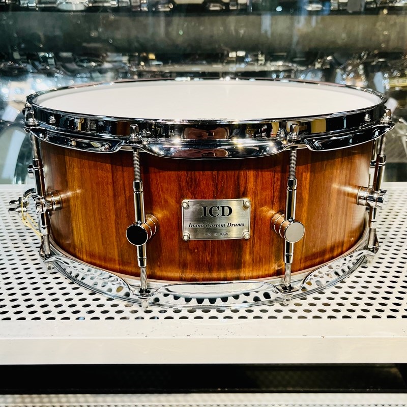 ICD Ovangkol / Maple Stave Snare Drum 14×5.5  【MADE IN JAPAN】