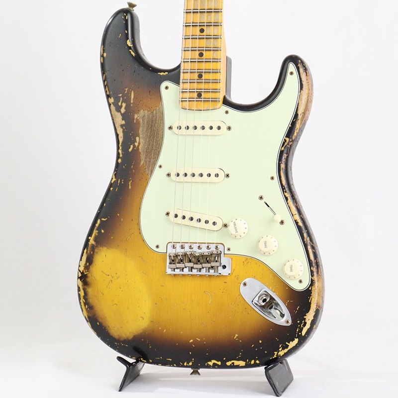 【USED】【イケベリユースAKIBAオープニングフェア!!】2021 Limited Edition 1956 Stratocaster Super Heavy Relic Super Faded/Aged 2-Color Sunburst