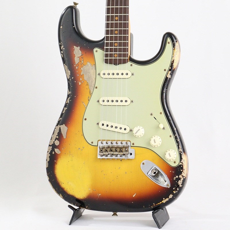 【USED】【イケベリユースAKIBAオープニングフェア!!】2022 Collection Time Machine 1961 Stratcaster Heavy Relic Super Faded/Aged 3-Color Sunburst