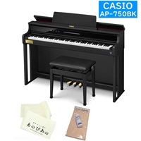 AP-750BK　購入特典【キーカバー＋お手入れセット】【全国配送設置無料※】(電子ピアノ)