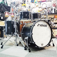 SQ1 Series 4pc Drumkit [BD22，FT16，TT12＆10] - GT Black 【コンビネーションスタンド付属】