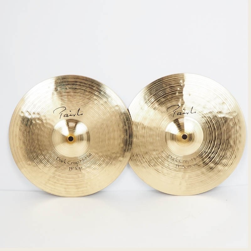 PAiSTe 【USED】Signature The Paiste Line Dark Crisp HiHat 13 pair 