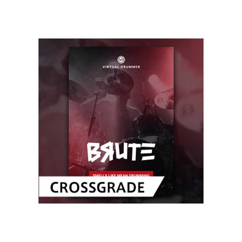 UJAM VIRTUAL DRUMMER BRUTE / CROSS GRADE (オンライン納品)(2時間以内に納品)