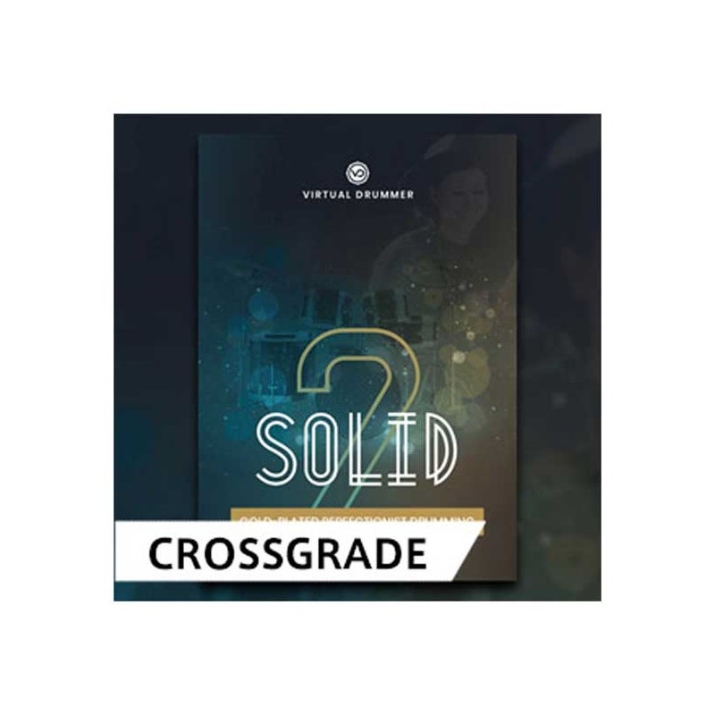 UJAM VIRTUAL DRUMMER SOLID 2 / CROSS GRADE (オンライン納品)(2時間以内に納品)