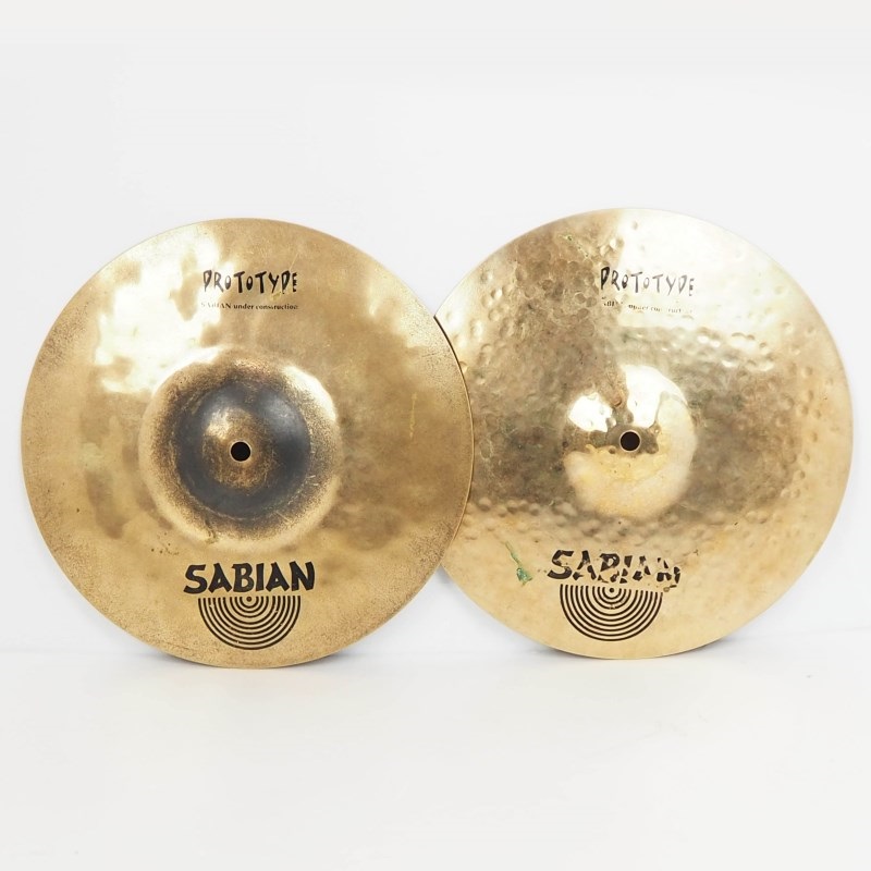 SABIAN USED 中古 VAULT TOUR 2004 Prototype HiHats 12 Pair [Top:782g/Bottom:922g]