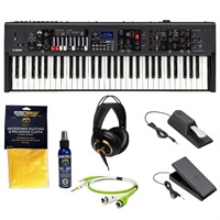 ヤマハ YC61 鍵盤堂プレミアム・セットA オヤイデケーブル・AKGヘッドホン付 61鍵盤 ステージキーボード ※配送事項要ご確認 【kbdset】