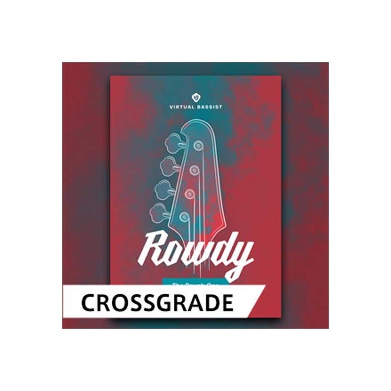 UJAM VIRTUAL BASSIST ROWDY 2 / CROSS GRADE (オンライン納品)(2時間以内に納品)