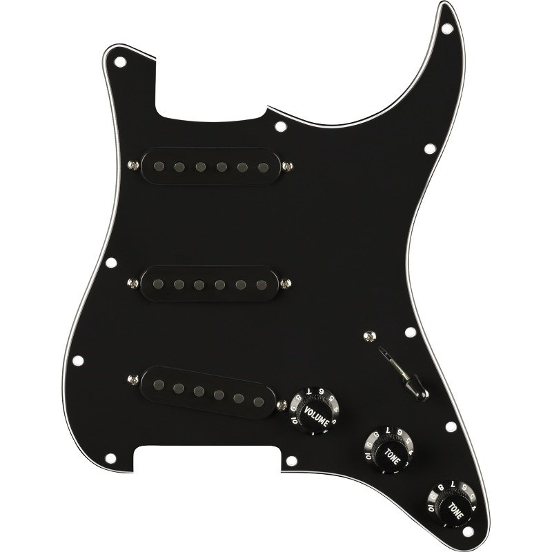 Pre-Wired Strat Pickguard Pure Vintage '65 w/RWRP Middle [0992237506]