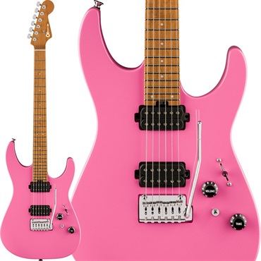 Charvel Pro-Mod DK24 HH 2PT CM (Bubblegum Pink/Caramelized Maple)