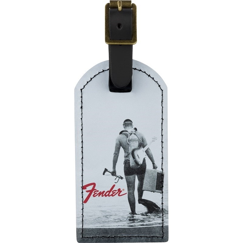 Fender USA 【創業50周年大決算SALE】 Fender Vintage Ad Luggage Tag， Scuba Diver(#9106101002)