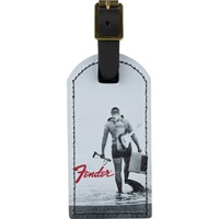 Fender Vintage Ad Luggage Tag， Scuba Diver(#9106101002)