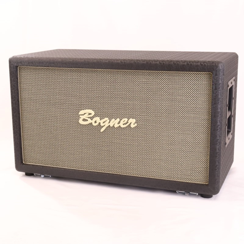 Bogner 2×12Cabinet Closed Back 16Ω【Comet Tolex/Salt&Pepper/Gold piping】