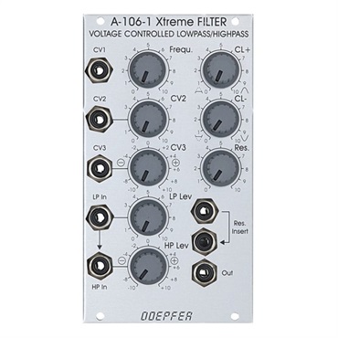 DOEPFER (メーカー直送品)A-106-1 MS20 Type VCF / Xtreme Low / Hi Pass Filter