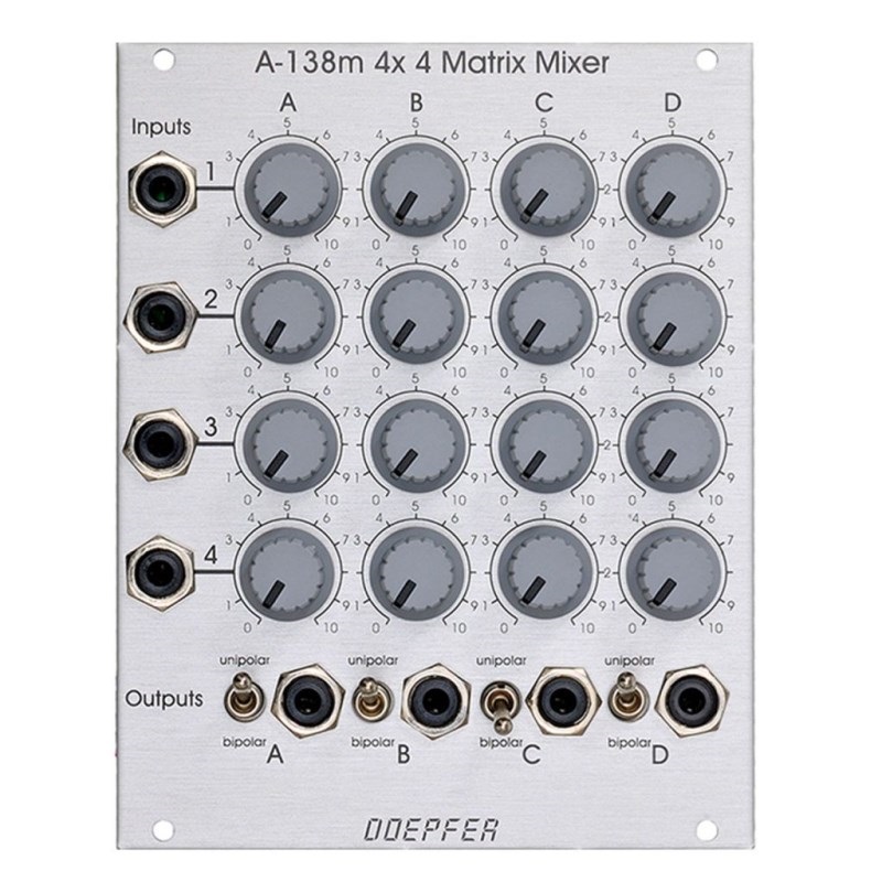 DOEPFER A-138m 4 x 4 Matrix Mixer ｜イケベ楽器店オンラインストア