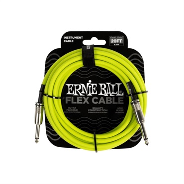 ERNIE BALL Flex Cable Green 20ft #6419