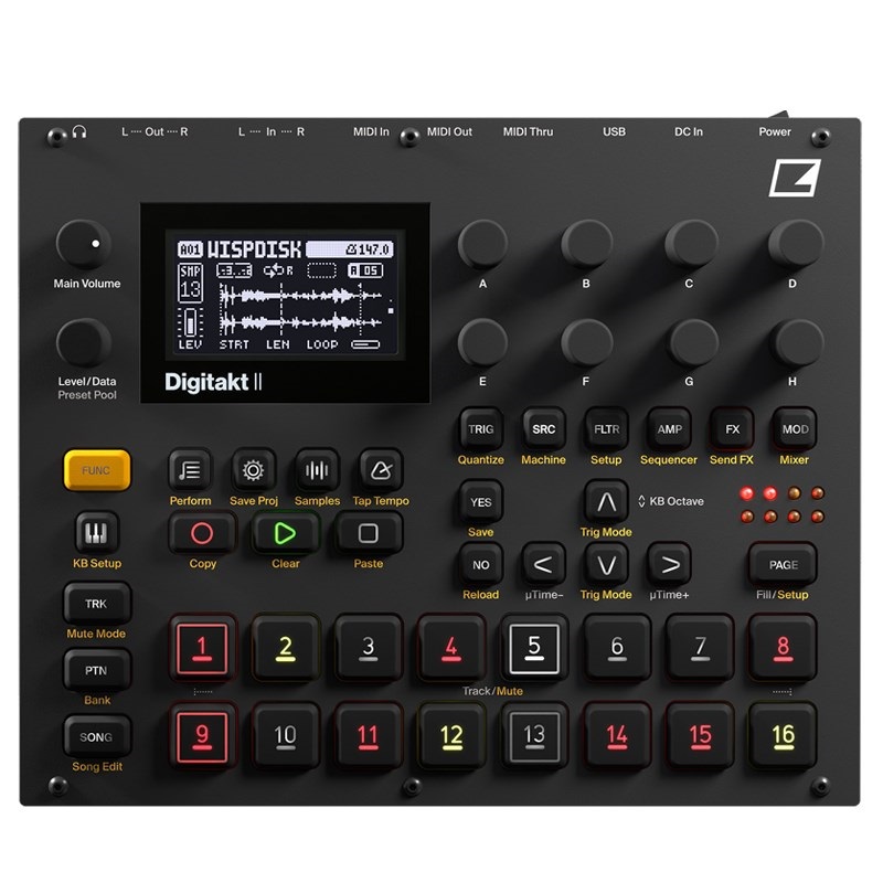 Digitakt II【予約商品・納期未定・入荷次第順次発送】