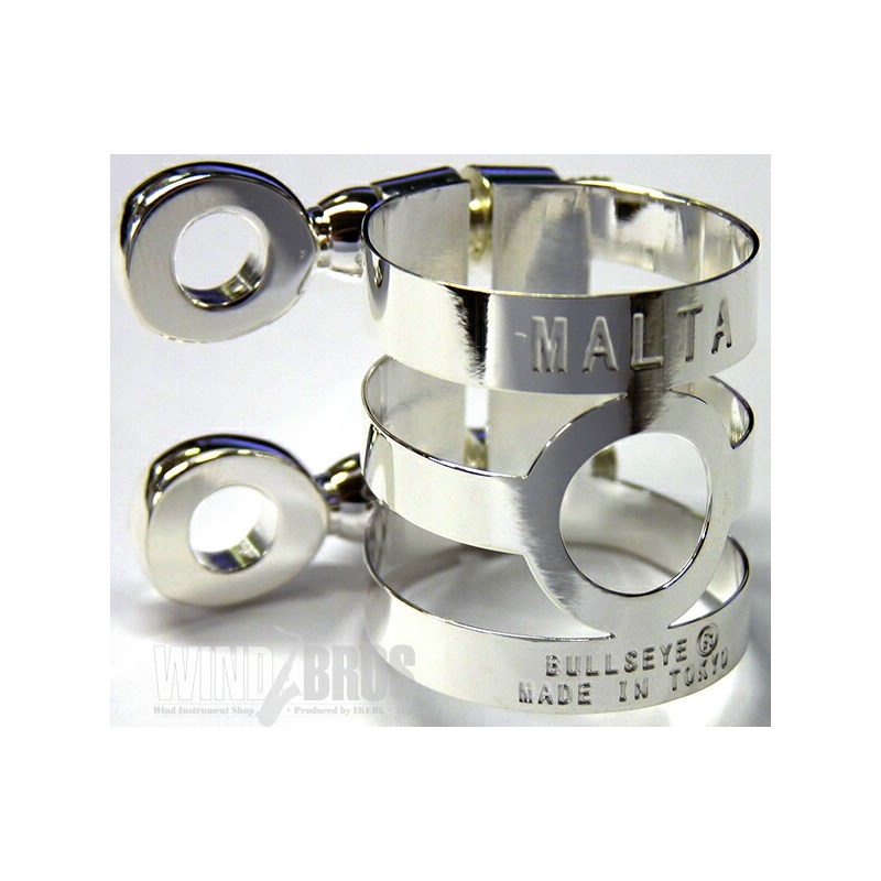 セルマー アルトサクソフォン リガチャー 銀メッキ仕上げ