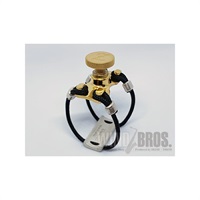 【お取り寄せ品】アルトサックス用リガチャー Ligature（ザック・リガチャー） ソリッドシルバー24KGP/ソリッドシルバー 【ZL6116】