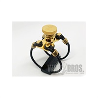 【お取り寄せ品】テナーサックス用リガチャー Ligature（ザック・リガチャー） ブラス24KGP/エボニー 【ZL3222】