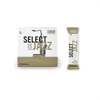 【訳アリ大特価！】ダダリオ・ウッドウインズ テナーサックス用リード セレクトジャズ(Select Jazz) ファイルドカット 個別包装25枚入り 硬さ:2H
