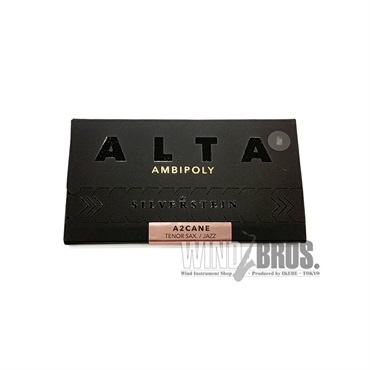 Silverstein 【輸入元処分特価】《硬さ：2+》テナーサックス用リード シルバースタイン アルタ・アンビポリ・ジャズ(ALTA AMBIPOLY JAZZ)【クリスマスセール】