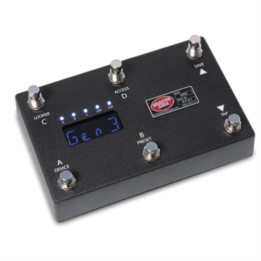 エフェクター ラインセレクター・フットスイッチ MIDIフット