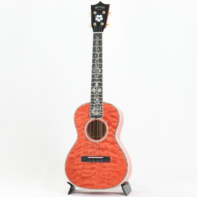 MARTIN CTM Style Tenor Hibiscus Coral Red [Nazareth Martin Factory Selected Wood] マーチン マーティン