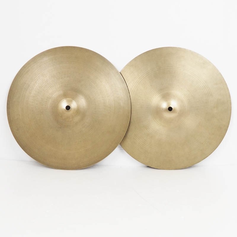 【Vintage】70s A Zildjian New Beat HiHat 14 pair [Top:910g/Bottom:1206g]