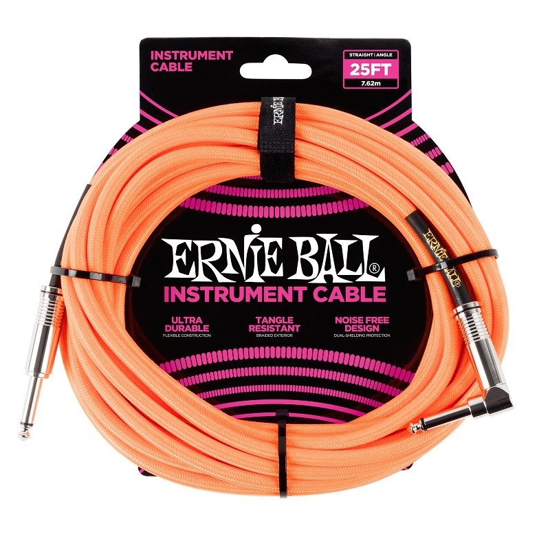 ERNIE BALL 【創業50周年大決算SALE】 Braided Instrument Cable