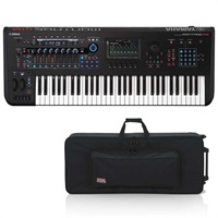 MONTAGE M6【キャスター付ケースセット】 Expanded Softsynth Plugin (ESP) v2.0ダウンロードコード付 ヤマハ モンタージュ ※配送事項要ご確認