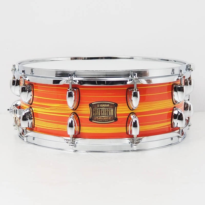 【USED】CCS1455：Swirl Orange [CLUB CUSTOM SNARE DRUM 14×5.5/Made In Japan]